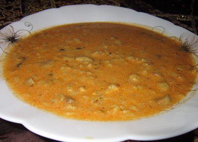  طرز تهیه سوپ قارچ و جو پرک به روش دیگر 